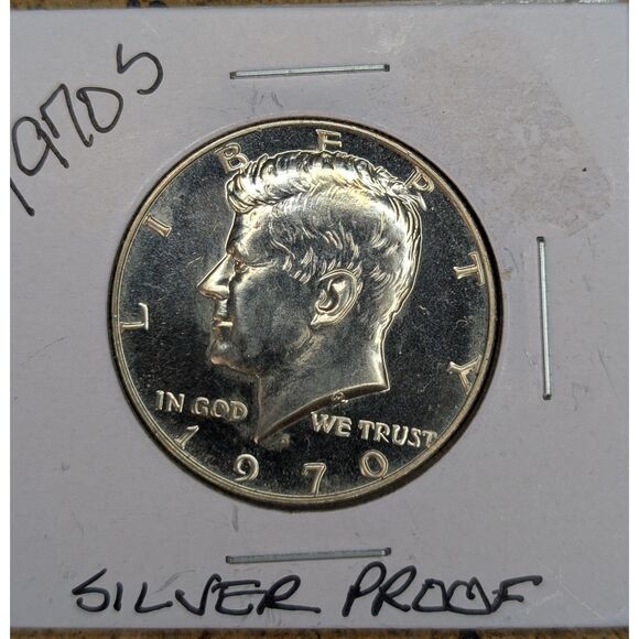 Us Mint Other - 1970-S Kennedy Silver Proof Half Dollar – 40% Silver, San Francisco Mint